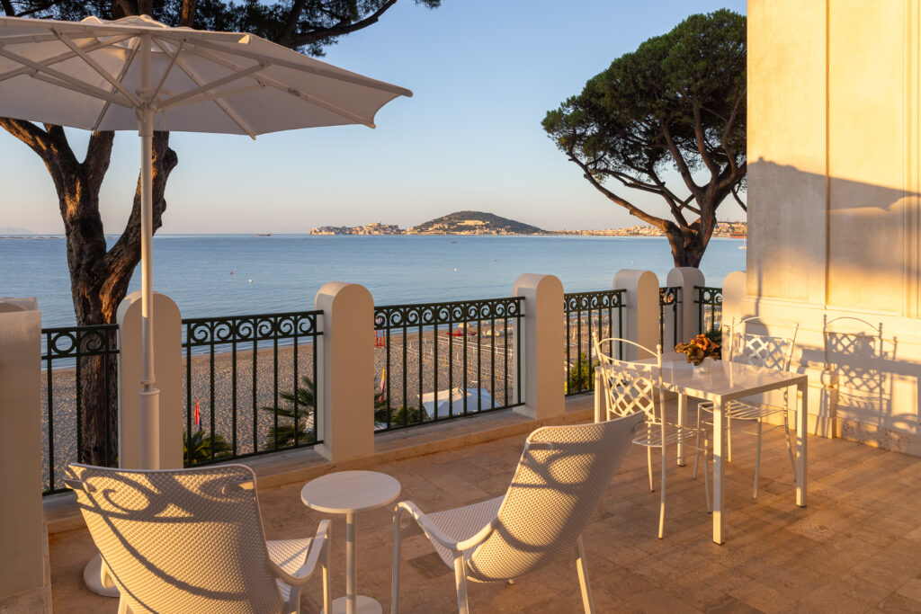 Terrazza Camera Grand Deluxe Vista Mare Villa Maria Teresa Formia